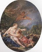 Francois Boucher Jupiter and Callosto painting